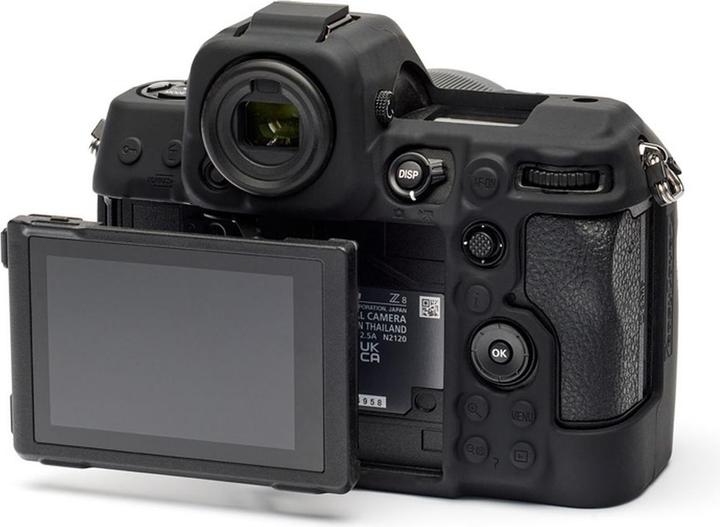 Actual product image easyCover Silicone protector black for Nikon Z8 (novelty) (Cover, Nikon Z8)