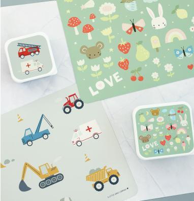 Actual product image A Little Lovely Company Table set (43 x 34 cm)