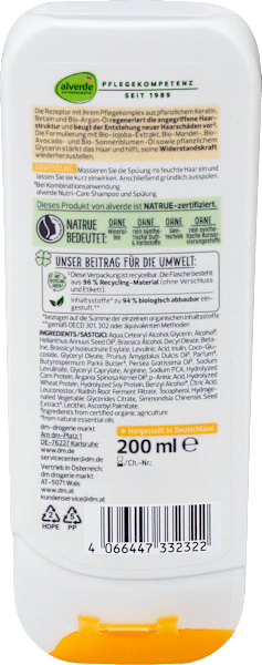 Actual product image dm alverde Nutri Care (200 ml)