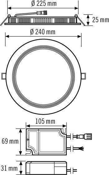 Produktbild Esylux ELSA-2 DL 225 OP 110 (1750 lm)