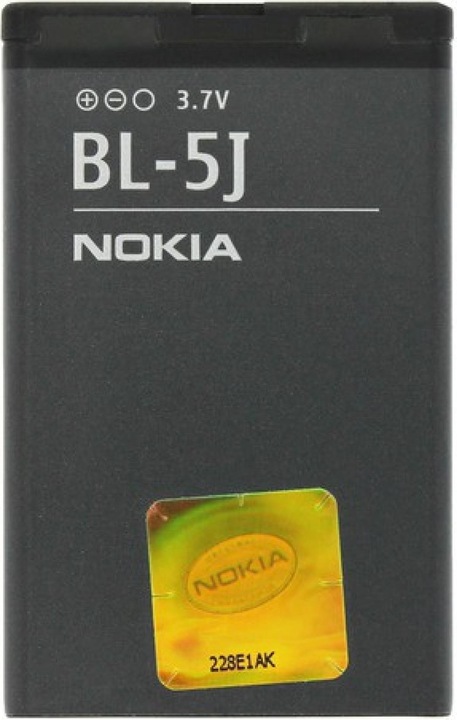 Produktbild Nokia Bl-5j (Akku, Nokia 5800 Xpress Music, Nokia Lumia 520, Nokia Lumia 530, N900, Nokia 5228, Nokia 5230, Nokia Asha 200, Nokia Asha 201, Nokia Asha 302, Nokia C3-00, Nokia X1-00, Nokia X1-01, Nokia X6-00)