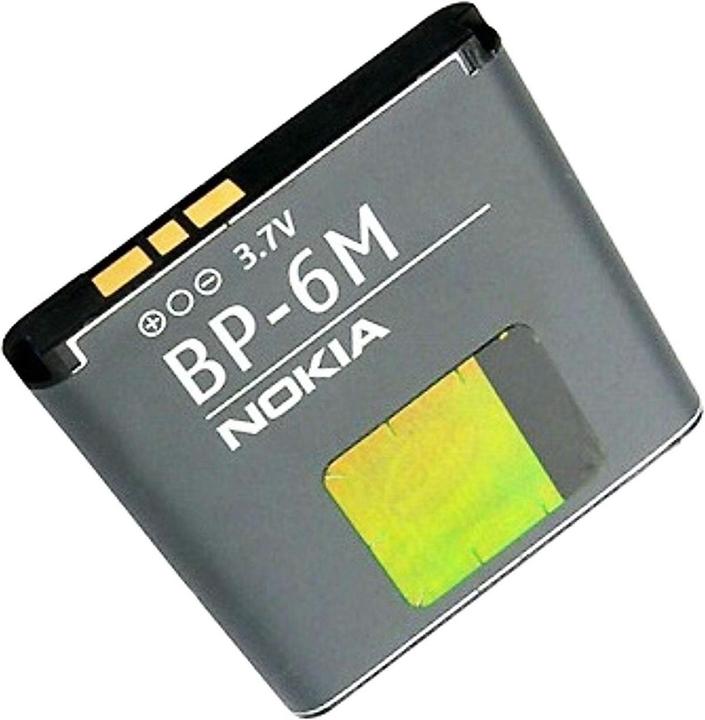 Actual product image Nokia Bp-6m (Rechargeable battery, Nokia N93, 6303i Classic, 6730 Classic, Nokia 3250, Nokia 3250 Xpress Music, Nokia 6151, Nokia 6233, Nokia 6234, Nokia 6280, Nokia 6288, Nokia 9300 Smartphone, Nokia 9300i Smartphone, Nokia N73, Nokia N73 Music Edition, Nokia N77)