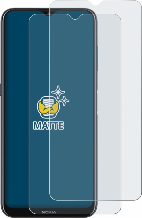 Actual product image BROTECT Anti-glare screen protector matt (2 Piece, Nokia G20)