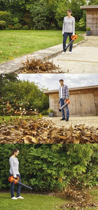 Actual product image Black & Decker BCBL200LQW (Rechargeable battery operated, Leaf vacuums)