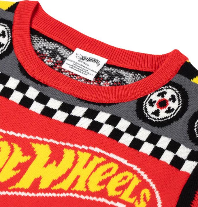 Produktbild Hot Wheels Pullover weihnachtliches Design (116)
