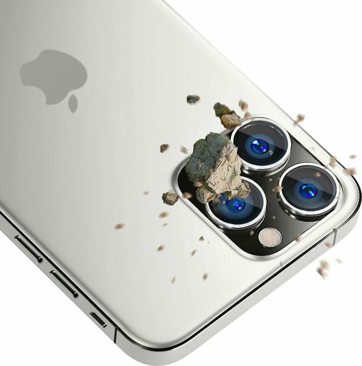 Produktbild 3MK hybrid glass Lens Protection Pro for camera for iPhone 13 Pro / 13 Pro Max (1 Stk., Apple iPhone 13 Pro, Apple iPhone 13 Pro Max)