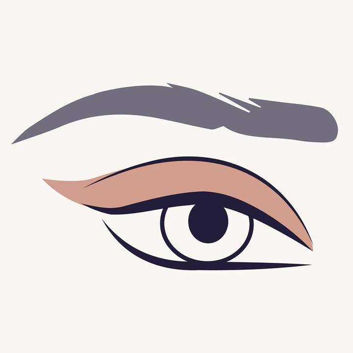 Actual product image Zoeva 227 EYESHADOW BLENDER 7 (Eyebrows)