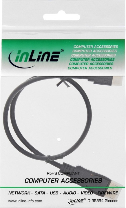 Productafbeelding InLine DisplayPort - Mini DisplayPort (3 m, DisplayPort)