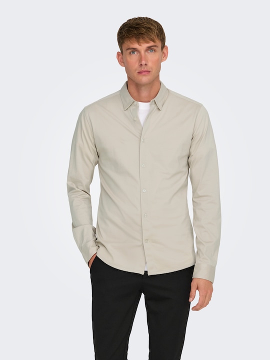 Actual product image Only & Sons Onsrobin B/U Ls Stretch Shirt Noos (XXL)