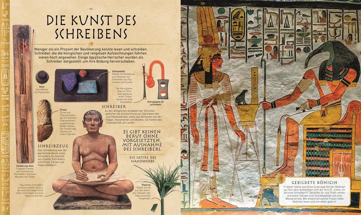 Produktbild Geheimnisse alter Kulturen. Altes Ägypten (Deutsch, Justine Willis, 2025)