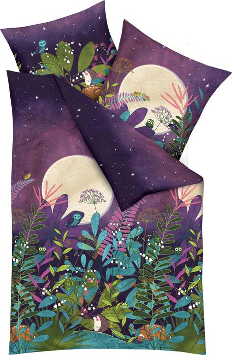 Produktbild Kaeppel Biber Bettwäsche Moonshine bunt (Duvetbezug, 100 x 135 cm, 60 x 40 cm)
