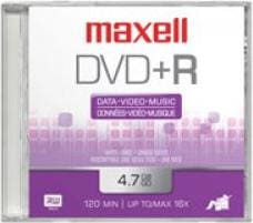 Produktbild Maxell DVD+R 4.7 GB 16x 100 sztuk (275737.30.TW) (100 x)