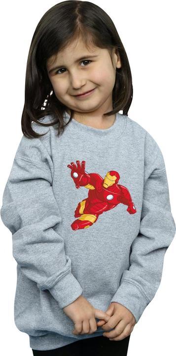 Immagine prodotto Iron Man Simple Felpa Ragazze (128)