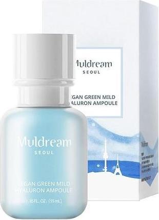 Produktbild Muldream Vegan Green Mild Hyaluron Ampoule (55 ml)
