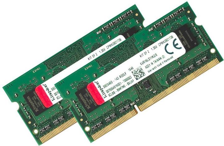 Image du produit Kingston ValueRAM (2 x 4GB, 1600 MHz, RAM DDR3L, SO-DIMM)
