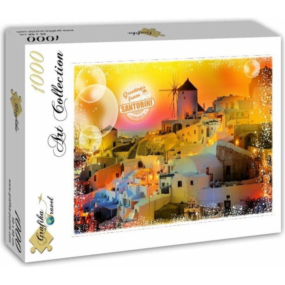 Grafika Puzzle Rund um die Welt: Griechenland 1000 Teile (1000 Teile)