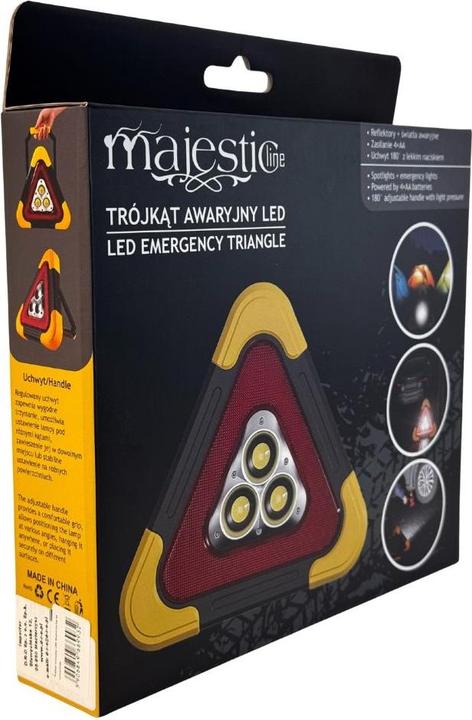 Produktbild MajesticLine LED emergency triangle for car