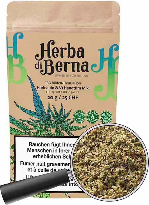 Image du produit Herba di Berna V1 & Harlequin Indoor Mix (50 g, Intérieur)