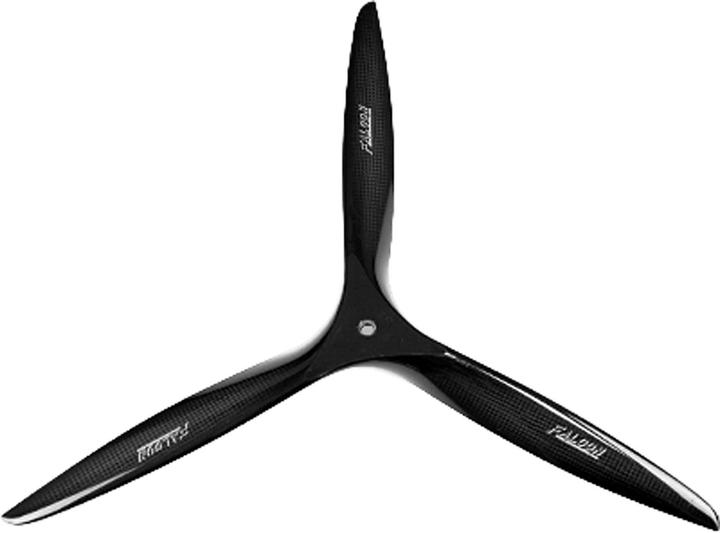 Image du produit Falcon Hélice 24x12 carbone 3 pales