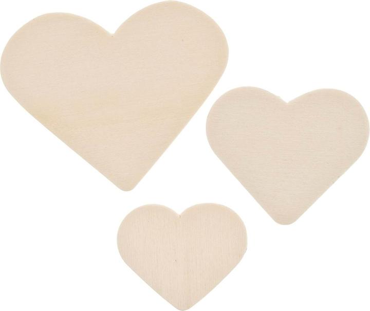 Produktbild NoName Holzherzen