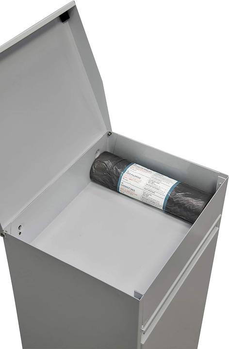 Produktbild Arregui Abfalleimer mit Griff, 2x17L (34 L), hellgrau (34 l)