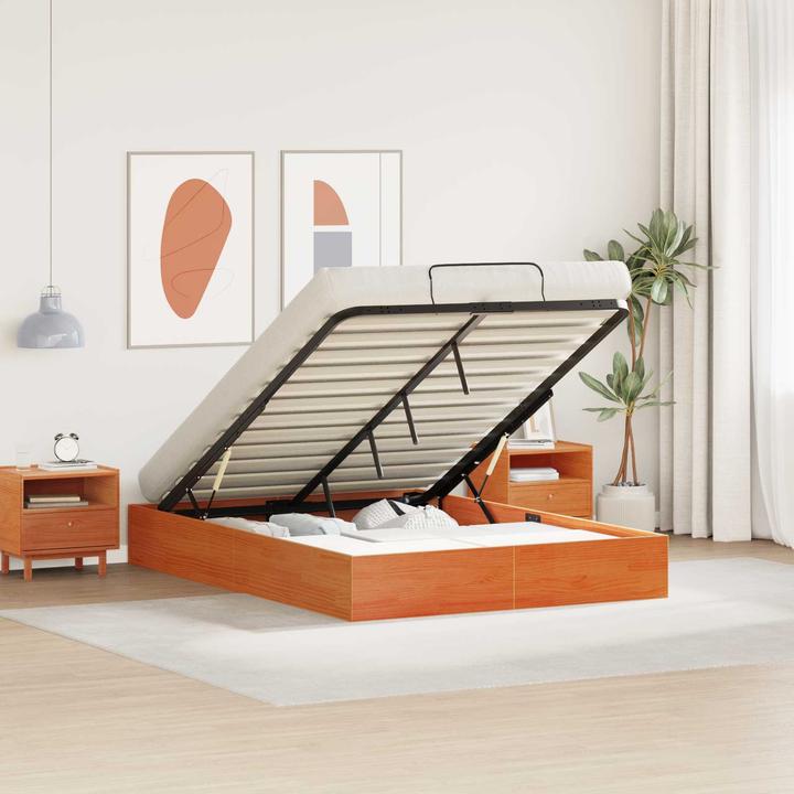 Produktbild vidaXL Aufbewahrungsbett (140 x 190 cm)
