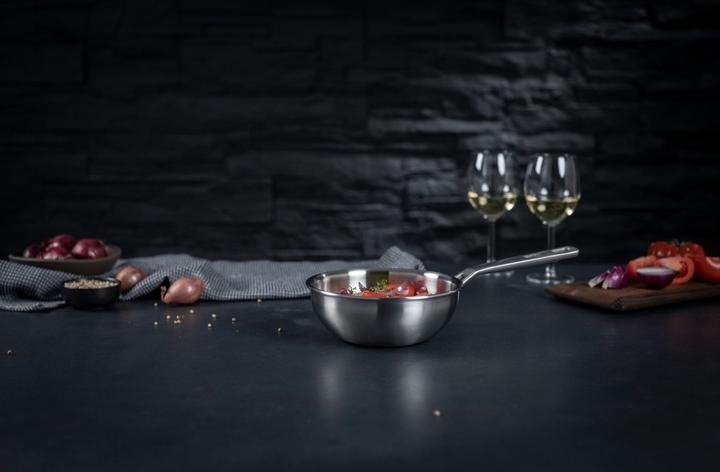 Image du produit Kuhn Rikon CULINARY FIVEPLY Sauteuse sans revêtement Ø 16 cm (16 cm, Casserole à manche, Acier inoxydable)