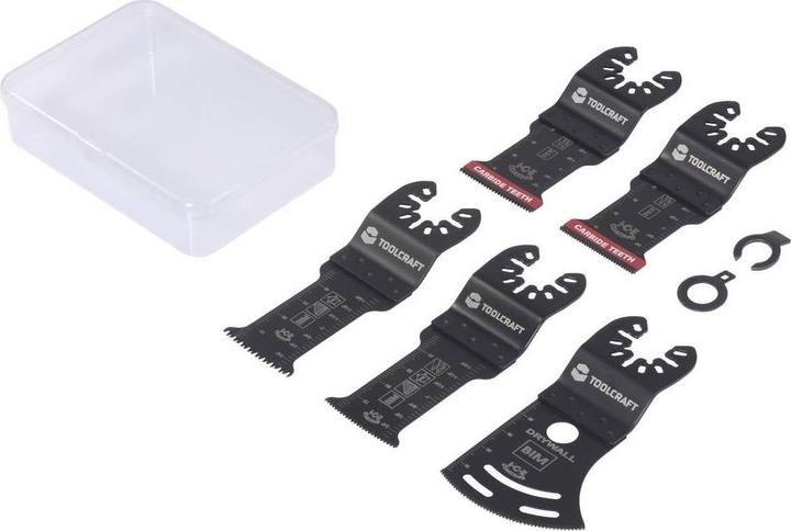 Produktbild Toolcraft TO-10285188 Bimetall, Carbide Multifunktionswerkzeug-Zubehör-Set 5