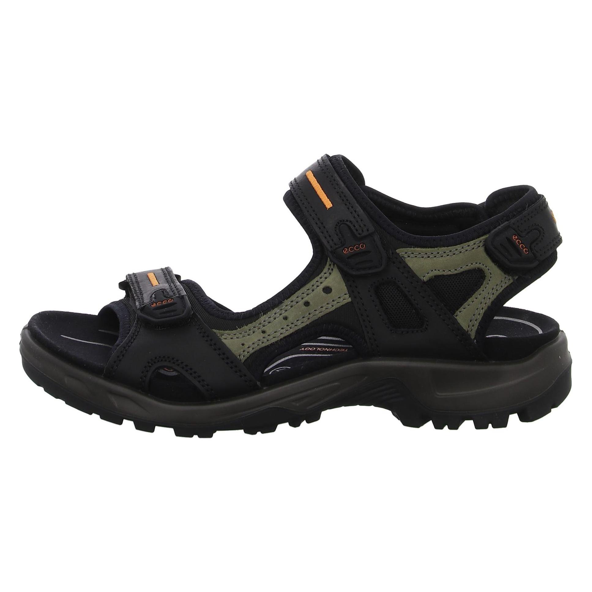 Ecco, Mannen, Sandalen, Yucatan, Zwart, (43)