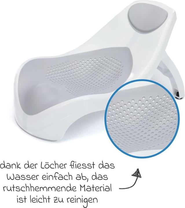 Actual product image Fillikid Badewannensitze & Badehilfen Baby-Badewannensitz Delfin mit ergonomischer