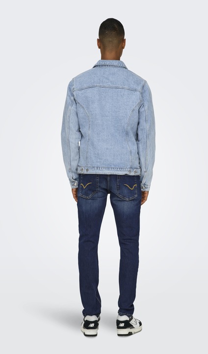 Actual product image Only & Sons ONSLOOM Niedrige Taille Slim Fit Jeans Slim Fit Jeans (W30/L34)