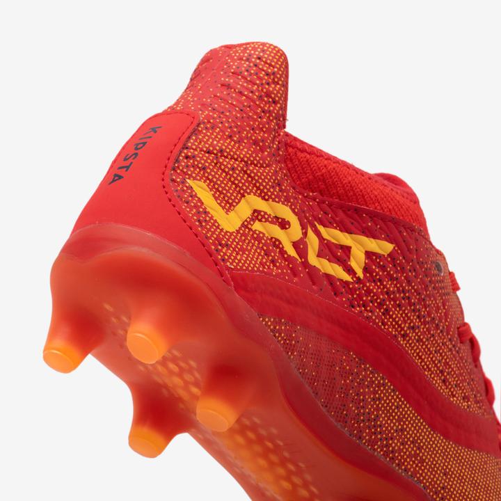 Immagine prodotto Kipsta Kids' Lace-Up Football Boots Viralto III FG - Red (38)