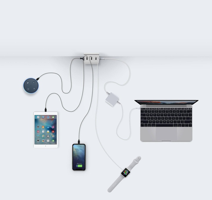 Produktbild Usbepower HIDE 5-in-1 Wand Ladestation