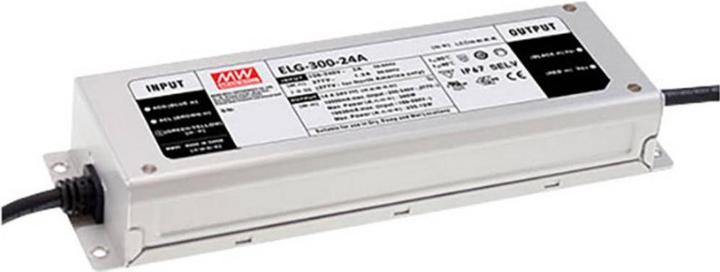 Productafbeelding MeanWell MEAN WELL ELG-300-24A, 300 W, IP20, 100 - 305 V, 24 V, 77 mm, 246 mm (300 W)