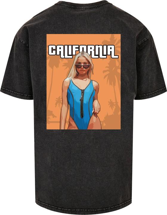 Produktbild Merchcode Grand California Acid Washed Heavy Oversized Tee - 118163 (L)