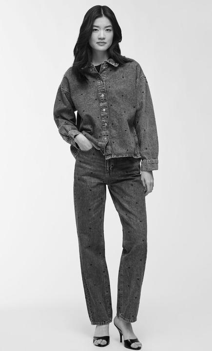 Immagine prodotto Vila VICREEK Print Jeanshemd (38)