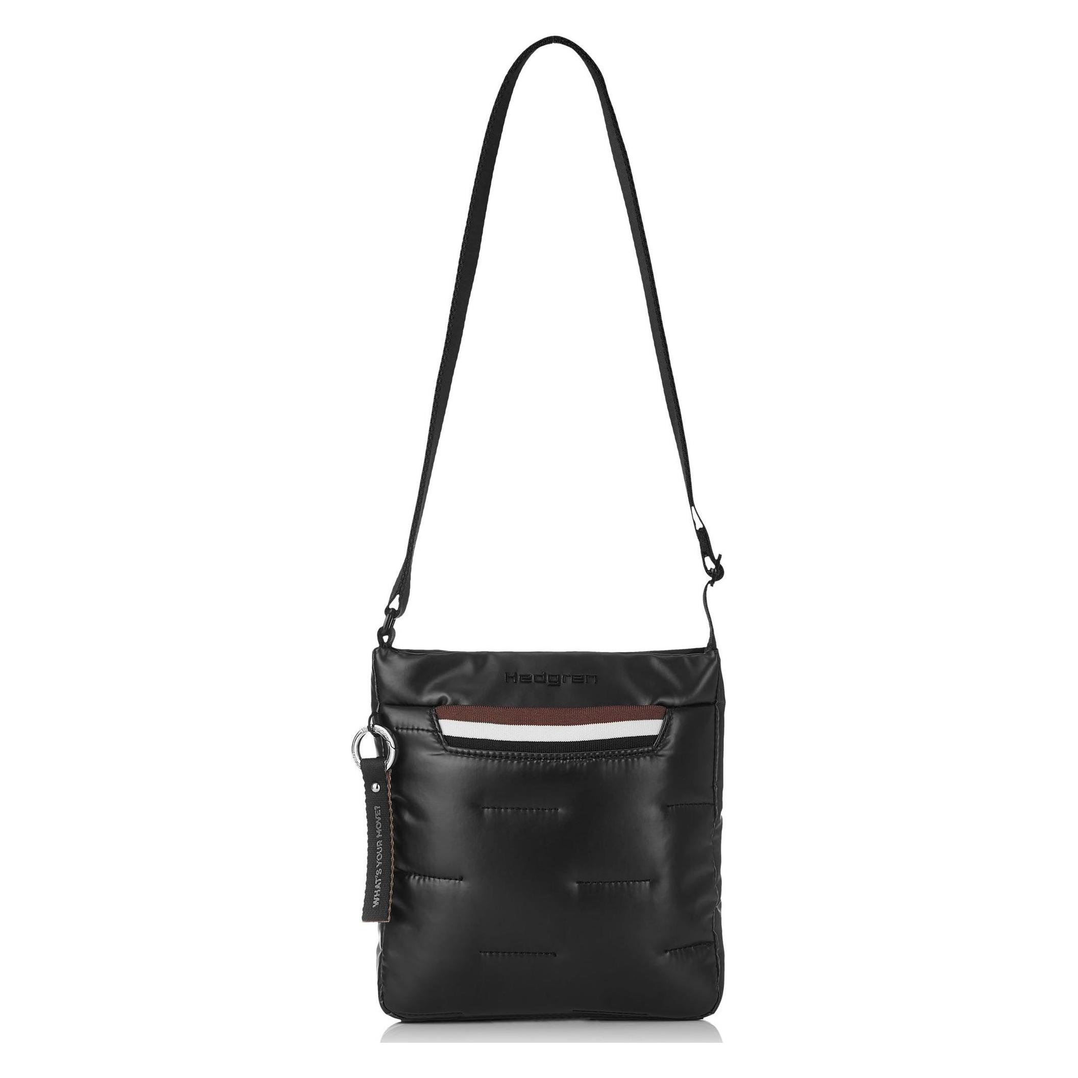 Hedgren, Damen, Handtasche, Cocoon Cushy Umhängetasche 19, 5 Cm, Schwarz