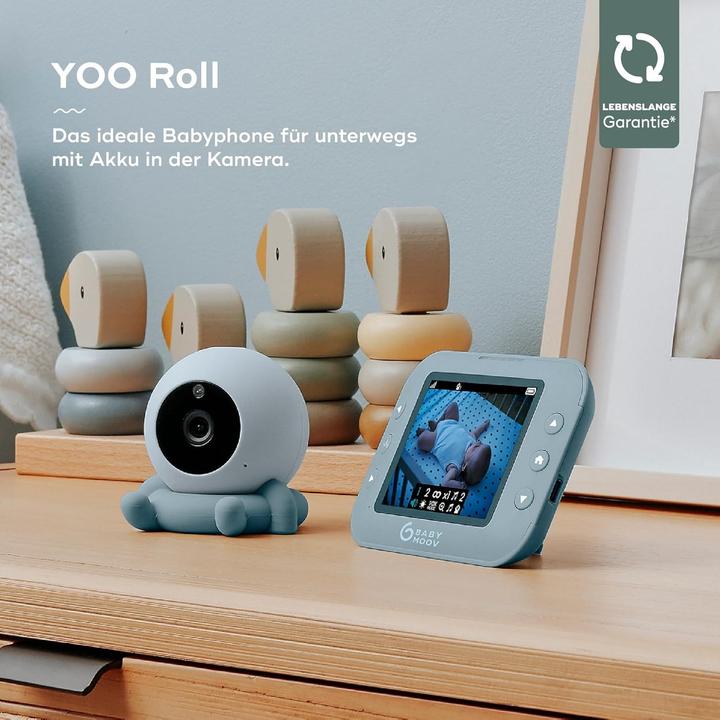 Immagine prodotto Babymoov Baby Monitor Video Yoo Roll (Video e audio, 300 m)