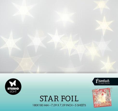 Actual product image Studio Light Star Foil 5 Sheets Essentials