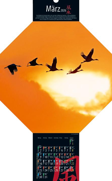 Immagine prodotto Feng-Shui-Kalender 2026 (Copertina rigida, Tedesco)