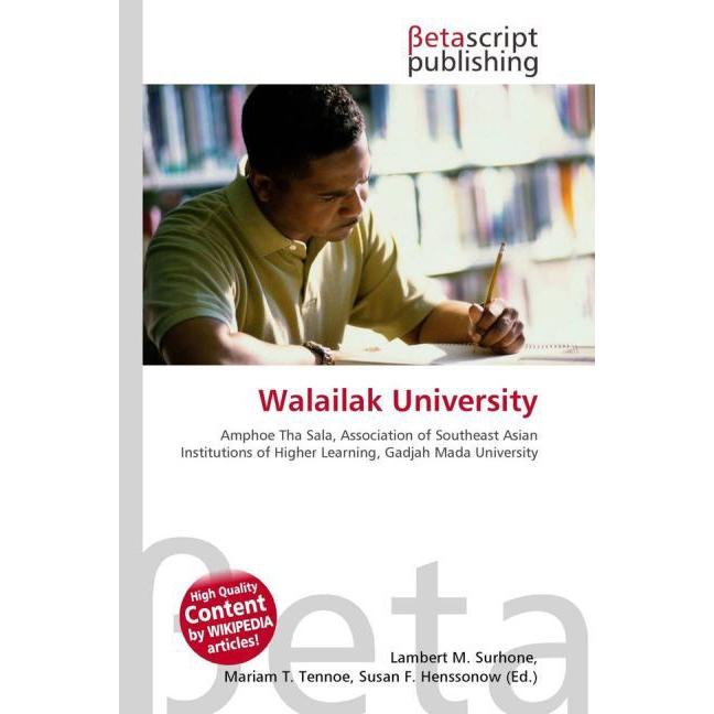 Walailak University, Fachbücher von Susan F. Marseken, Miriam T. Timpledon, Lambert M. Surhone