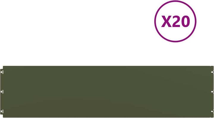 Produktbild vidaXL Rasenkante (103 cm)