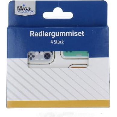 Thumbnail - MICA College, Korrekturmittel, Radiergummiset Gaming - 4 Stück