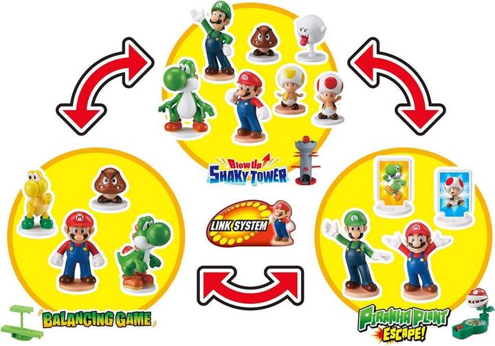 Actual product image Super Mario Blow Up! Shaky Tower (German, French, Italian, English)