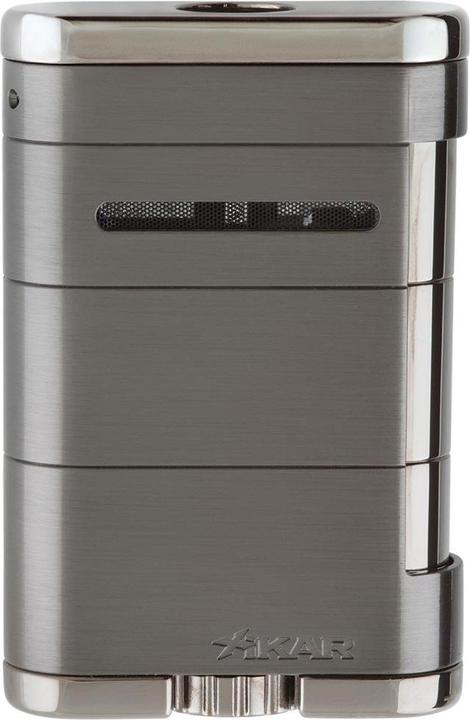 Xikar Briquet Allume Triple Jet Gunmetal 535G2