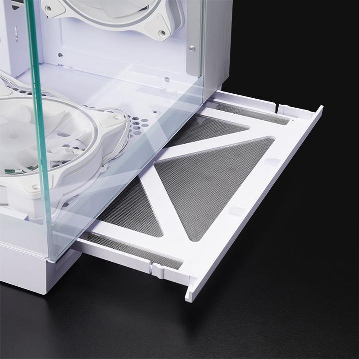 Produktbild Chieftec Visio GM-30W-TG-OP (weiss, Tempered Glass x 2) (ATX, mATX, Mini-ITX)