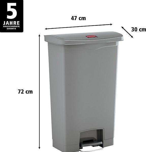 Immagine prodotto Rubbermaid Tretabfallsammler (50 l)