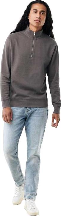 Produktbild Iqoniq Elgon Pullover Top mit kurzem Reissverschluss Recycelte Baumwolle (L)