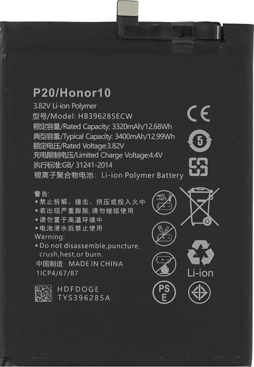 Akku für Huawei P20 / Honor 10 HB396285ECW