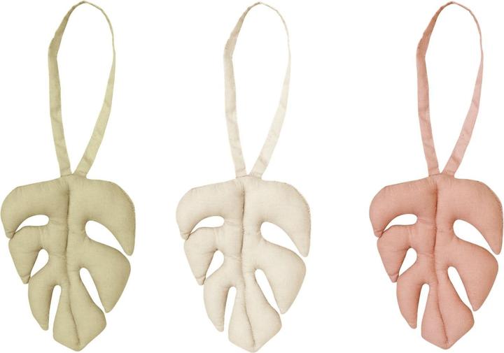 Produktbild Lorena Canals Rattle toy hangers (3er Set) - Monstera